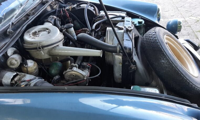 Citroën DS21 Pallas Gris Ardoise Blauw Stof Interieur 44000 Km 0