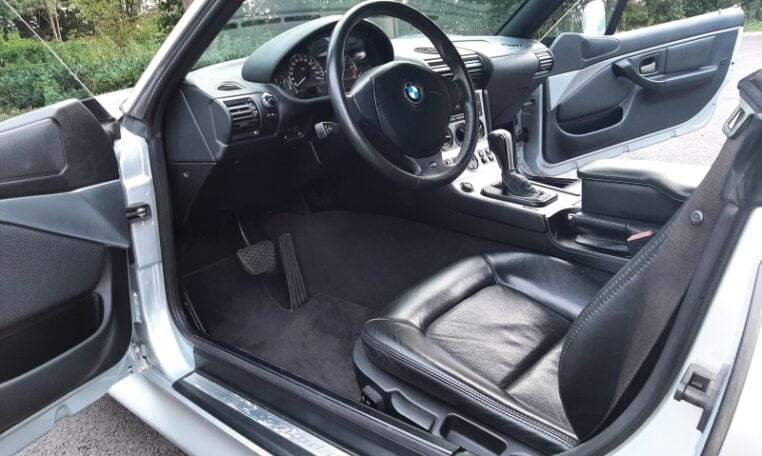 BMW Z3 3,0 Automaat Zilvergrijs Metallic Met Zwart Leder 93000 Km 0