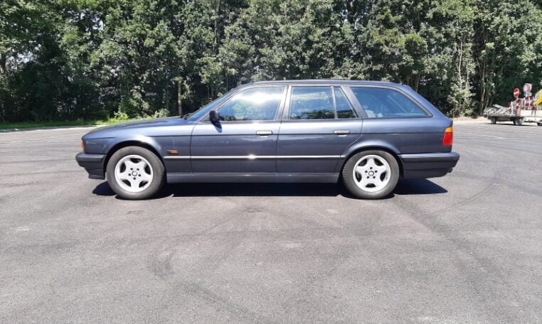 BMW 520i Touring E34 Fjordgrau Metallic Halfleder Zwart 270000 Km 0