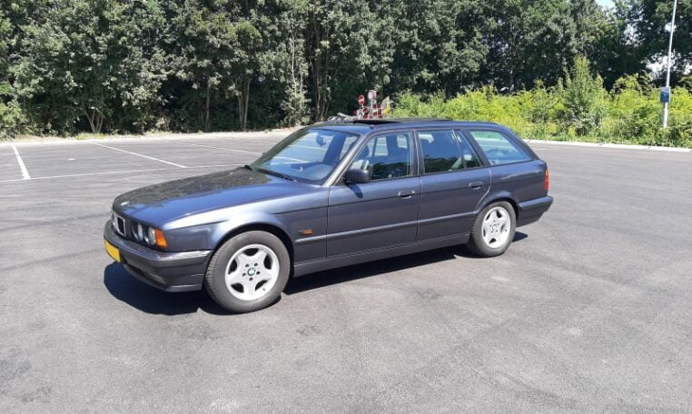 BMW 520i Touring E34 Fjordgrau Metallic Halfleder Zwart 270000 Km 0