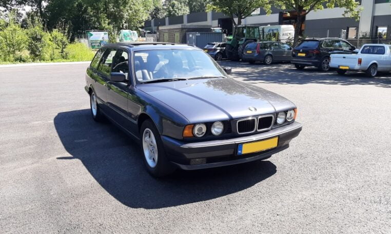 BMW 520i Touring E34 Fjordgrau Metallic Halfleder Zwart 270000 Km 0