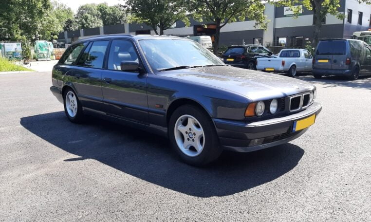 BMW 520i Touring E34 Fjordgrau Metallic Halfleder Zwart 270000 Km 0