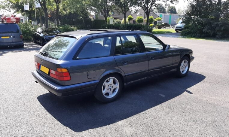 BMW 520i Touring E34 Fjordgrau Metallic Halfleder Zwart 270000 Km 0