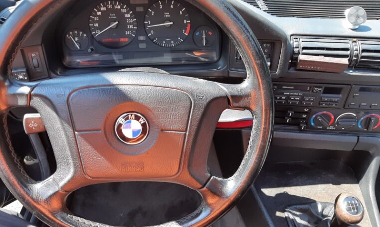 BMW 520i Touring E34 Fjordgrau Metallic Halfleder Zwart 270000 Km 0