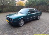 BMW 325i Cabrio E30 Lagunengrün Metallic Met Zwart Leder 130000 Km 0