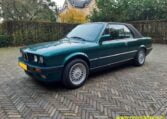 BMW 325i Cabrio E30 Lagunengrün Metallic Met Zwart Leder 130000 Km 0