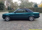 BMW 325i Cabrio E30 Lagunengrün Metallic Met Zwart Leder 130000 Km 0