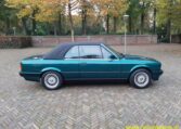 BMW 325i Cabrio E30 Lagunengrün Metallic Met Zwart Leder 130000 Km 0