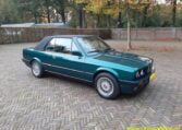 BMW 325i Cabrio E30 Lagunengrün Metallic Met Zwart Leder 130000 Km 0