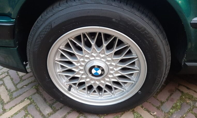 BMW 325i Cabrio E30 Lagunengrün Metallic Met Zwart Leder 130000 Km 0