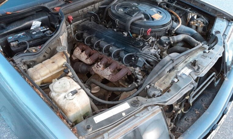 Mercedes 260 E W124 Limousine Grijs Met Grijs Stof 168000 Km 0