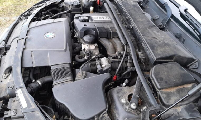 BMW 320i Cabrio E93 Zwart Met Zwart Leder 233000 Km 0
