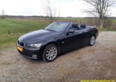 BMW 320i Cabrio E93 Zwart Met Zwart Leder 233000 Km 0