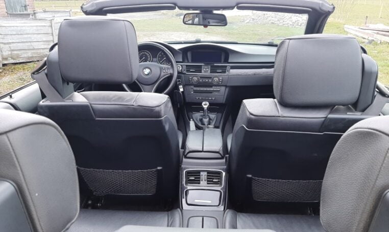 BMW 320i Cabrio E93 Zwart Met Zwart Leder 233000 Km 0