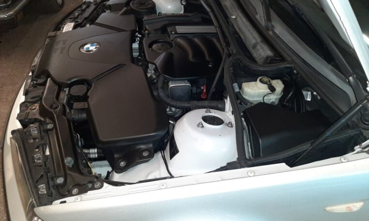 BMW 318i Touring E46 Zilvergrijs Met Zwart Leder 220000 Km 0