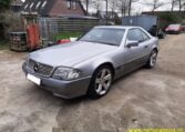 Mercedes Benz 500 SL 129 Zilvergrijs Met Bordeaux Rood Leder Silberpfeil 149000 Km 0