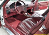 Mercedes Benz 500 SL 129 Zilvergrijs Met Bordeaux Rood Leder Silberpfeil 149000 Km 0