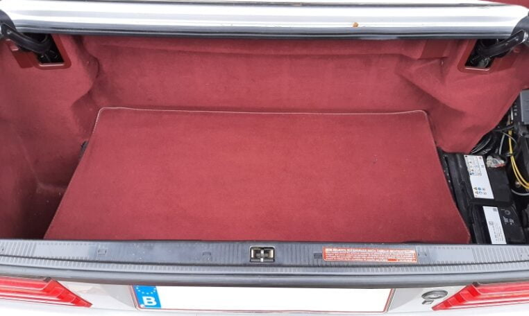 Mercedes Benz 500 SL 129 Zilvergrijs Met Bordeaux Rood Leder Silberpfeil 149000 Km 0