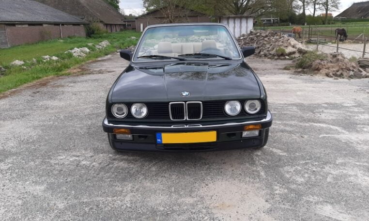 BMW 325i Cabrio E30 Automaat Malachitgroen Met Beige Leder 334000 Km 0