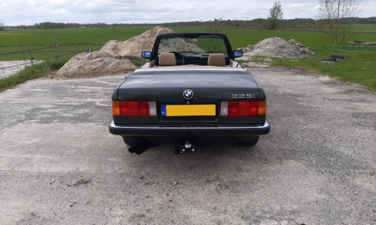 BMW 325i Cabrio E30 Automaat Malachitgroen Met Beige Leder 334000 Km 0