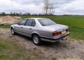 BMW 735i Sterlingsilber Metallic Met Zwart Leder 119000 Km 0