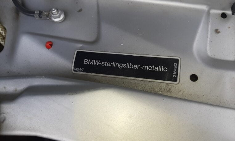 BMW 735i Sterlingsilber Metallic Met Zwart Leder 119000 Km 0