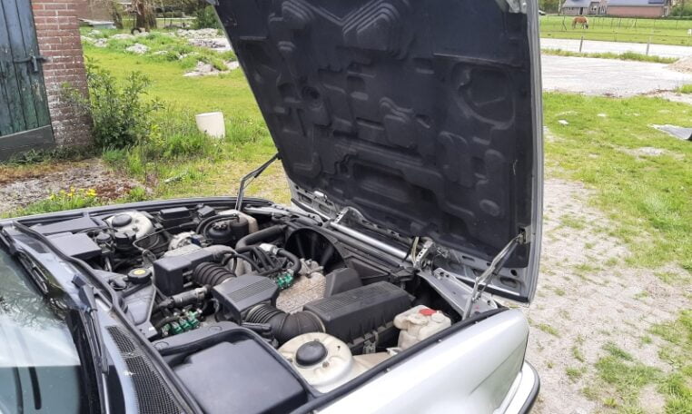 BMW 735i Sterlingsilber Metallic Met Zwart Leder 119000 Km 0