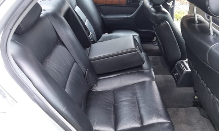 BMW 735i Sterlingsilber Metallic Met Zwart Leder 119000 Km 0