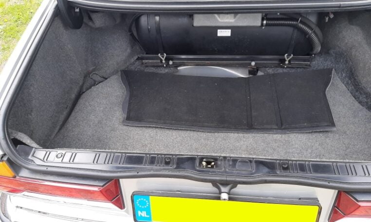 BMW 735i Sterlingsilber Metallic Met Zwart Leder 119000 Km 0