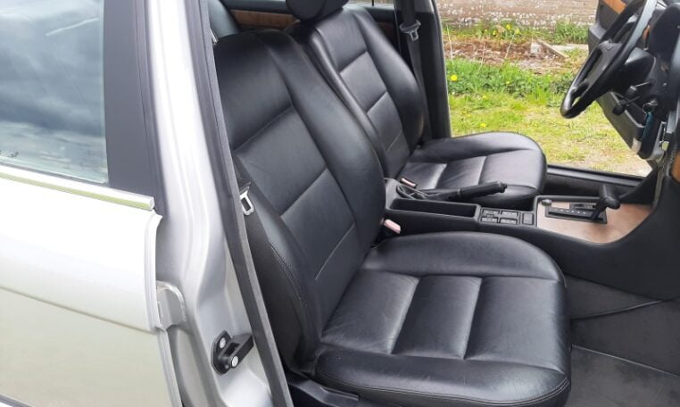 BMW 735i Sterlingsilber Metallic Met Zwart Leder 119000 Km 0