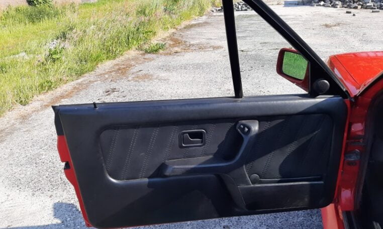 BMW M3 Cabrio E30 Brilliantrot Met Zwart Leder 140000 Km 0