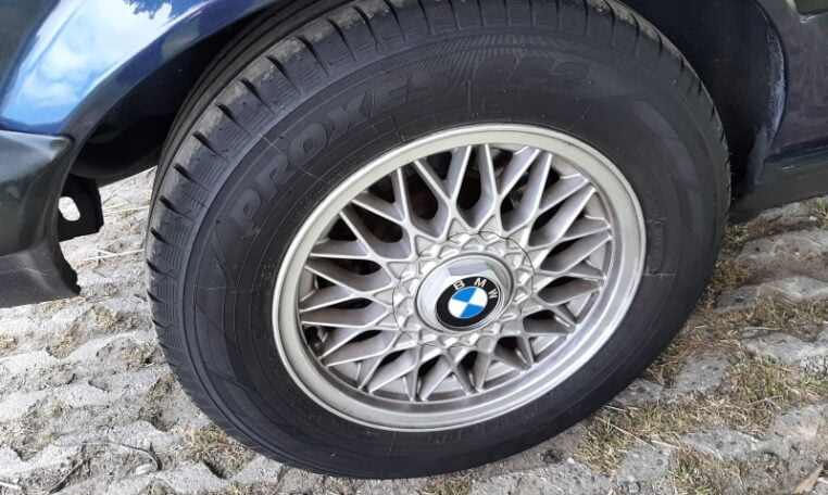 BMW 325i Cabrio E30 Royalblauw Met Beige Leder 247000 Km 0