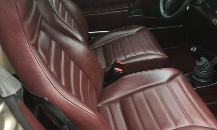 Porsche 911 Cabrio Grijs Metallic Met Bordeaux Rood Leder 115000 Km 0