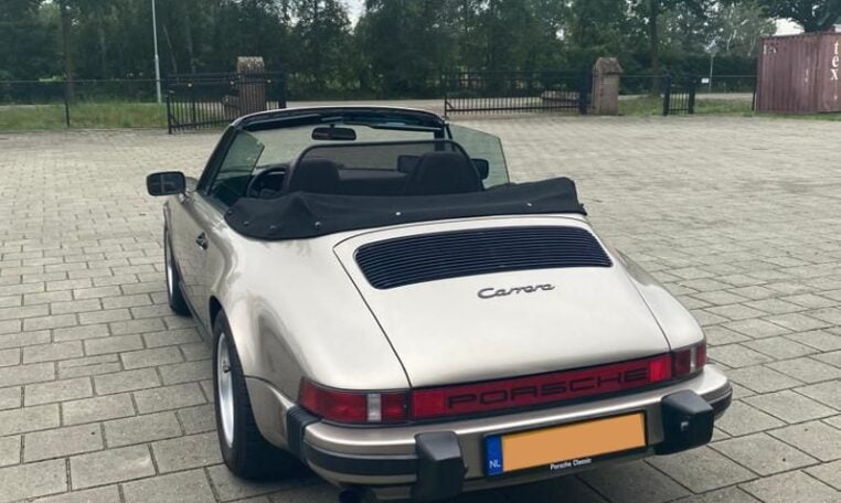 Porsche 911 Cabrio Grijs Metallic Met Bordeaux Rood Leder 115000 Km 0
