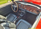Triumph TR6 Rood Met Zwart Interieur 43000 Km 0