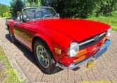 Triumph TR6 Rood Met Zwart Interieur 43000 Km 0
