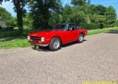 Triumph TR6 Rood Met Zwart Interieur 43000 Km 0