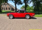 Triumph TR6 Rood Met Zwart Interieur 43000 Km 0