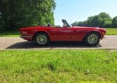 Triumph TR6 Rood Met Zwart Interieur 43000 Km 0