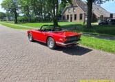 Triumph TR6 Rood Met Zwart Interieur 43000 Km 0