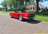 Triumph TR6 Rood Met Zwart Interieur 43000 Km 0