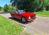 Triumph TR6 Rood Met Zwart Interieur 43000 Km 0