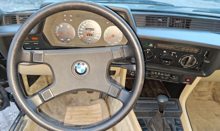 BMW 635 CSI Zwart Met Beige Leder 178000 Km Comfortstoelen 0