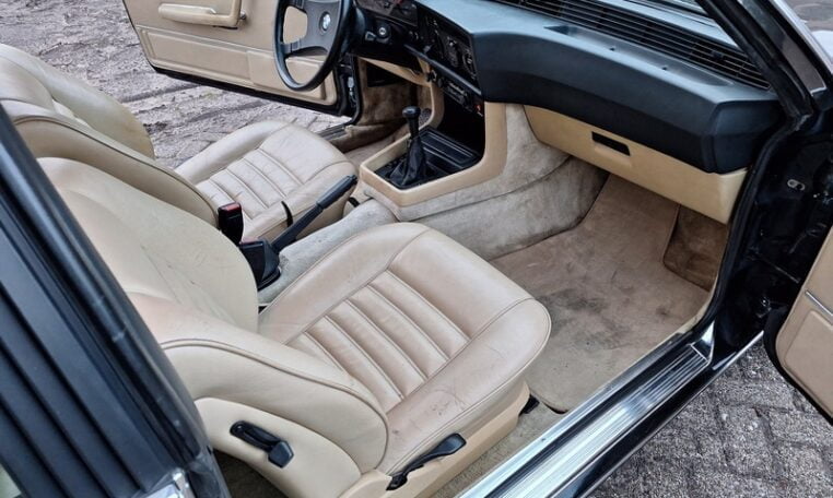 BMW 635 CSI Zwart Met Beige Leder 178000 Km Comfortstoelen 0