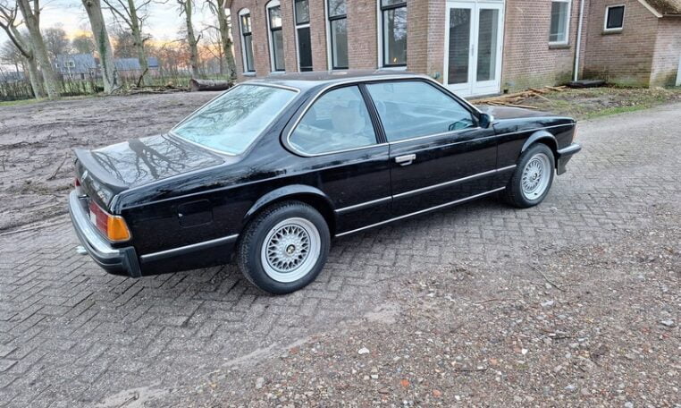 BMW 635 CSI Zwart Met Beige Leder 178000 Km Comfortstoelen 0