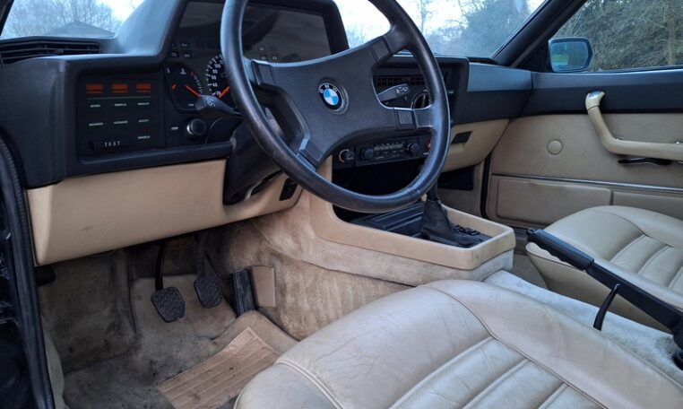 BMW 635 CSI Zwart Met Beige Leder 178000 Km Comfortstoelen 0