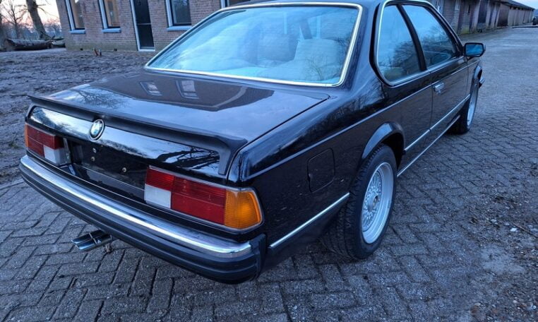 BMW 635 CSI Zwart Met Beige Leder 178000 Km Comfortstoelen 0