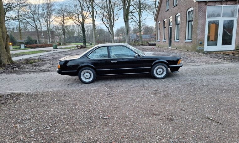 BMW 635 CSI Zwart Met Beige Leder 178000 Km Comfortstoelen 0
