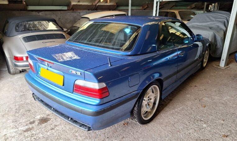 BMW M3 Cabrio E36 Estorilblauw Met Zwart Leder 154000 Km 0