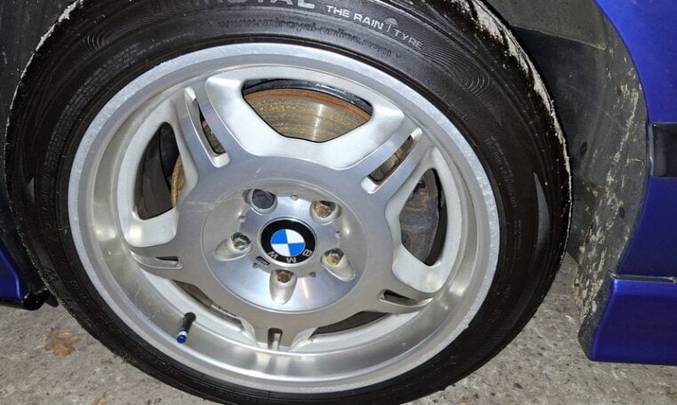 BMW M3 Cabrio E36 Estorilblauw Met Zwart Leder 154000 Km 0